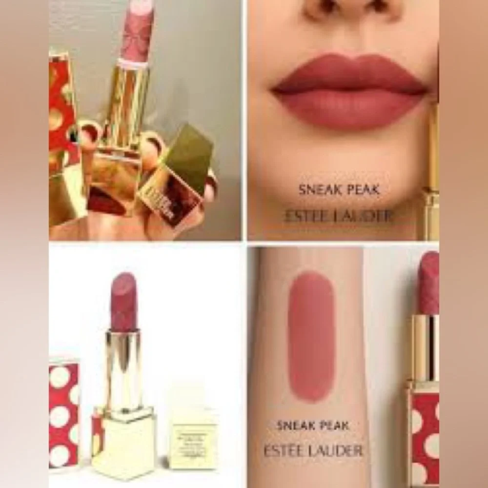 Estée Lauder Sneak Peek Creme Lipstick Mauve Limited Edition New
